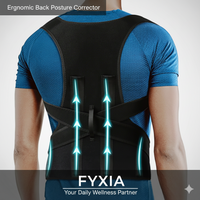 Posture Corrector Belt — Unisex Back Support Brace for Instant Spine Alignment & Shoulder Correction | Adjustable Widened Belt, Breathable Design & Magnetic Lumbar Support for Pain Relief